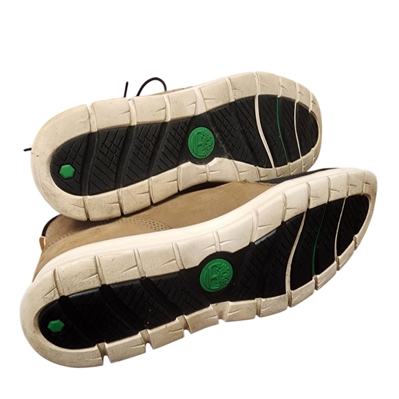 Timberland Men's Black and Tan Sneakers Size 12 - Picture 8 of 10